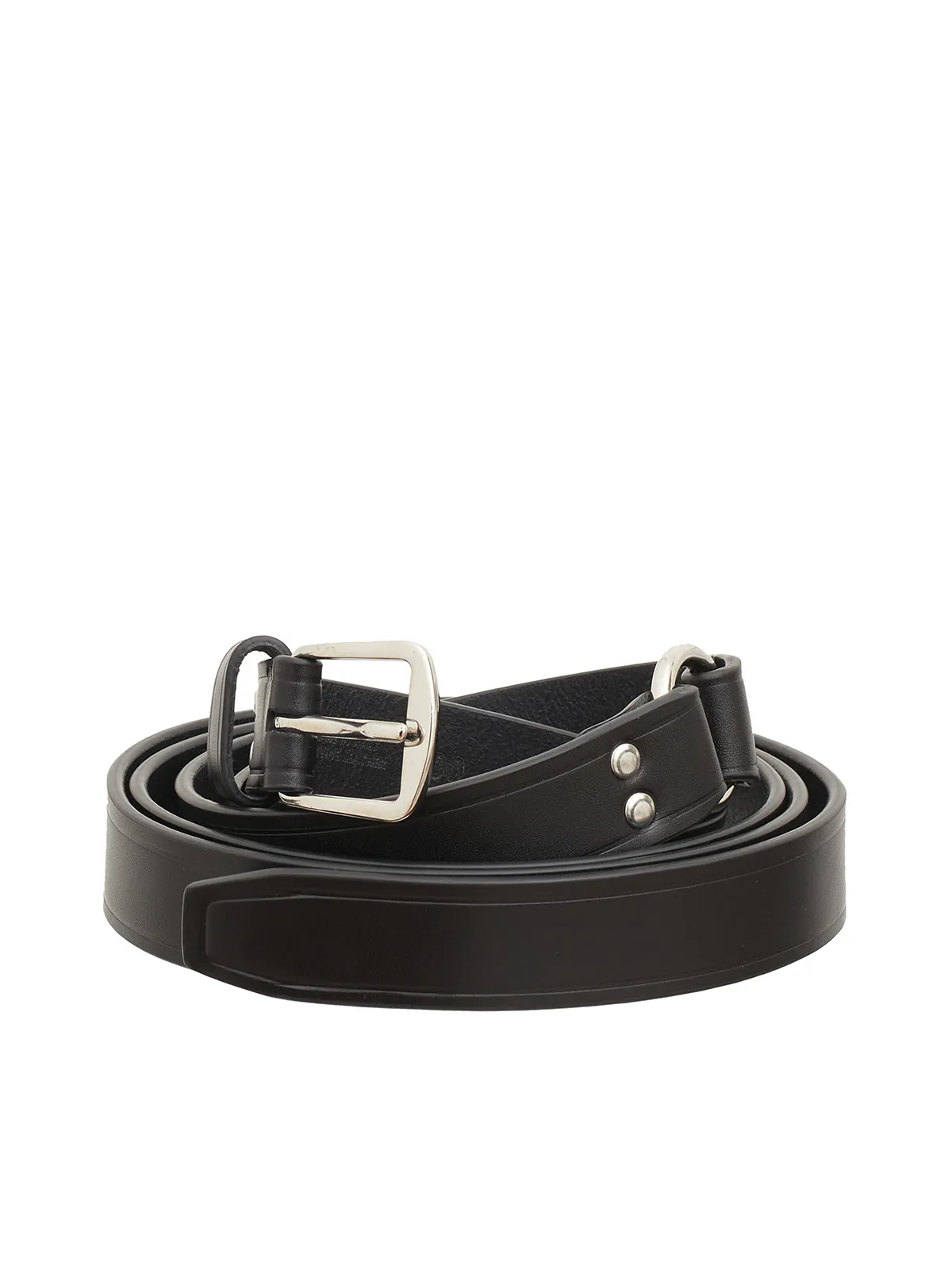 ANN DEMEULEMEESTER  CINTURA MAPE IN PELLE 