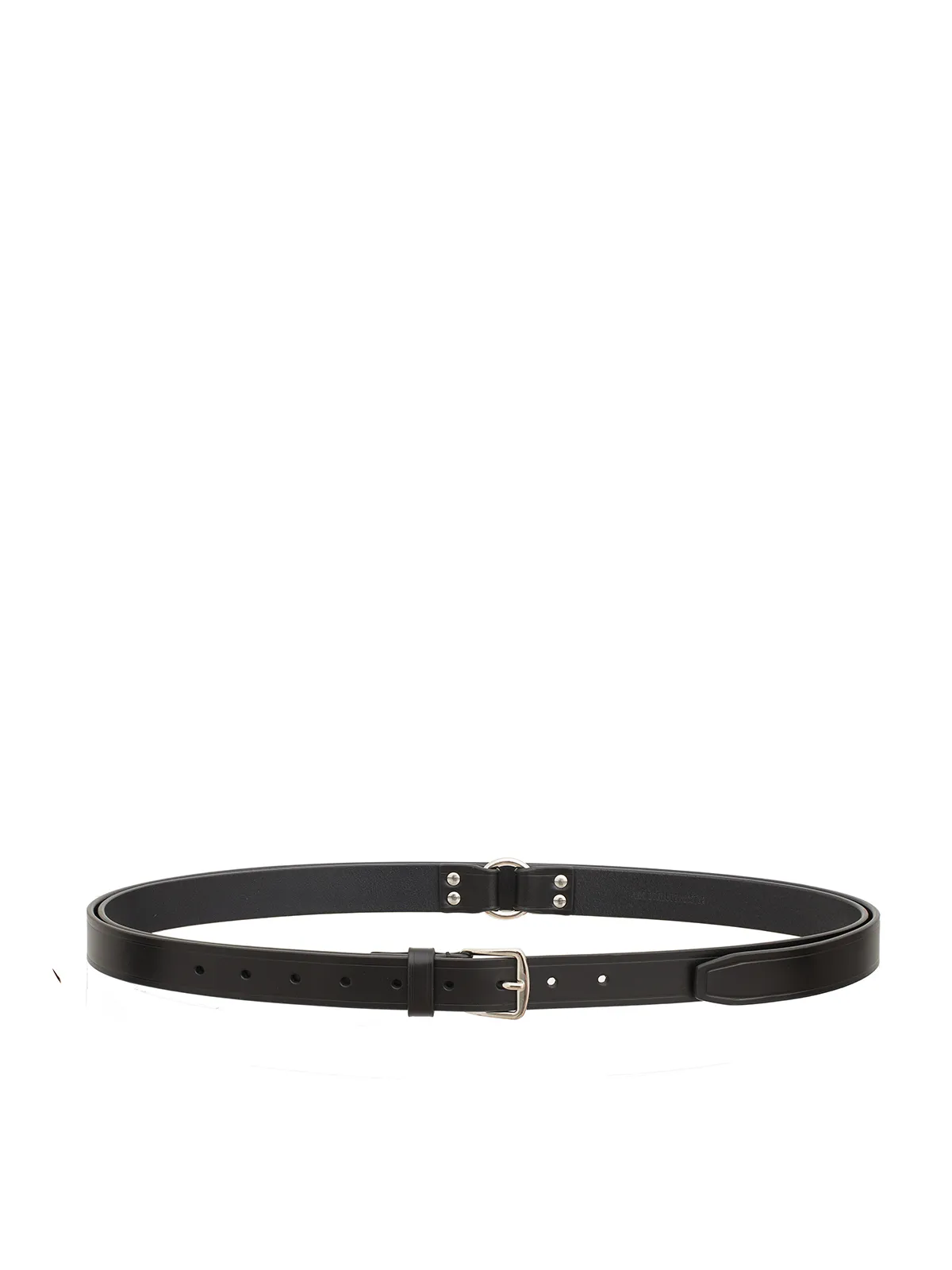 ANN DEMEULEMEESTER  CINTURA MAPE IN PELLE 