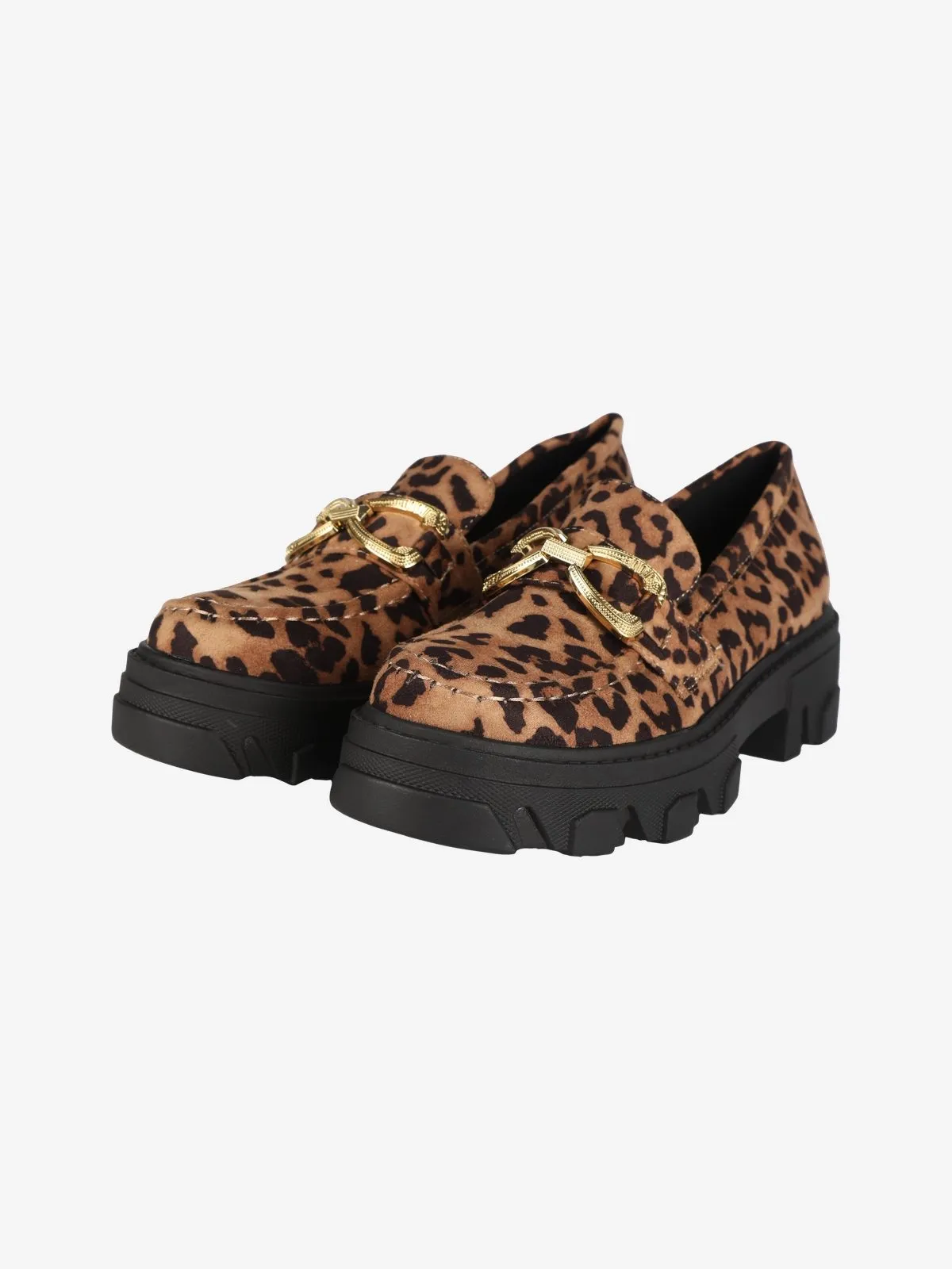 Bellamica Mocassins léopard femme