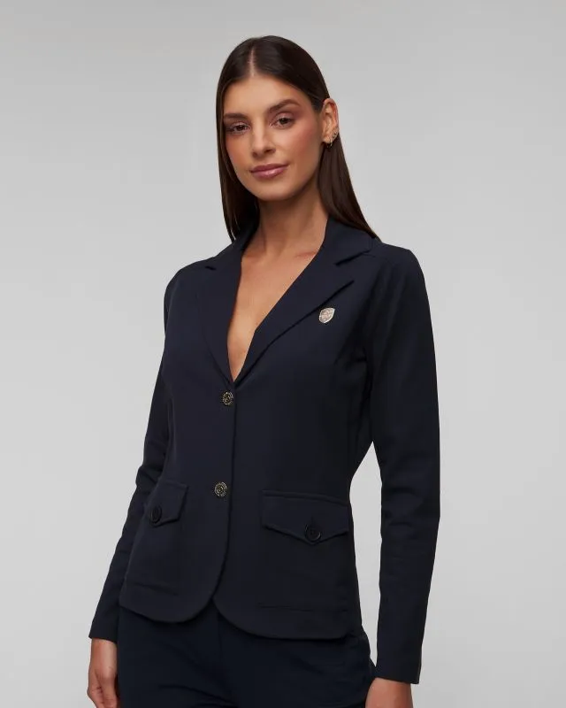 Blazer blu scuro da donna Aeronautica Militare