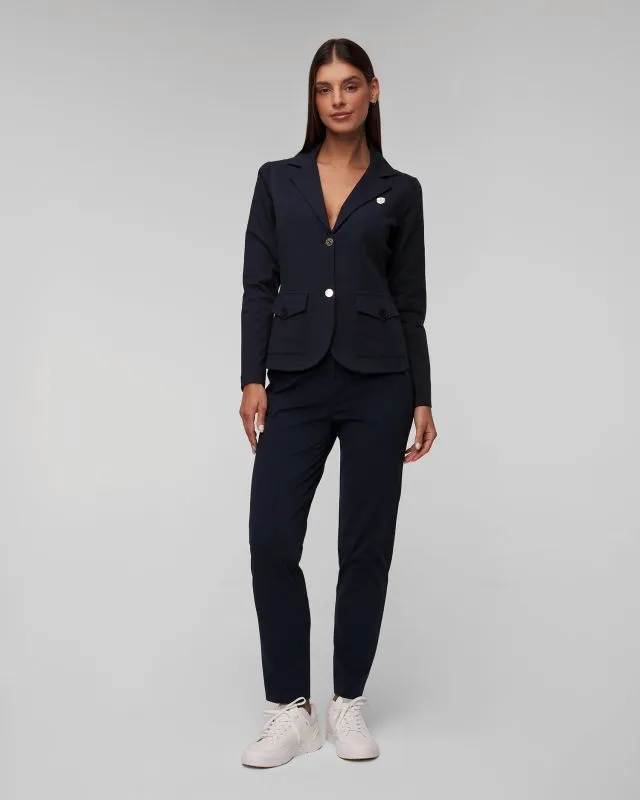 Blazer blu scuro da donna Aeronautica Militare