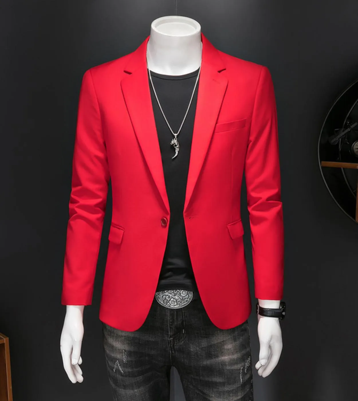 Blazer da uomo rosso bianco blu Blazer da uomo rosso nero bianco Blazer rosso da uomo 5xl 5xl 6xl