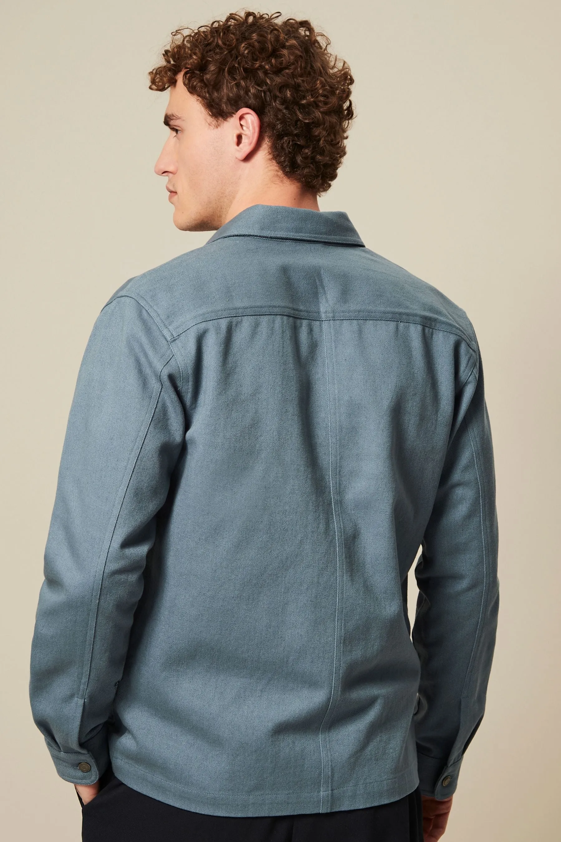 Blu  - Chore - Camicia in twill