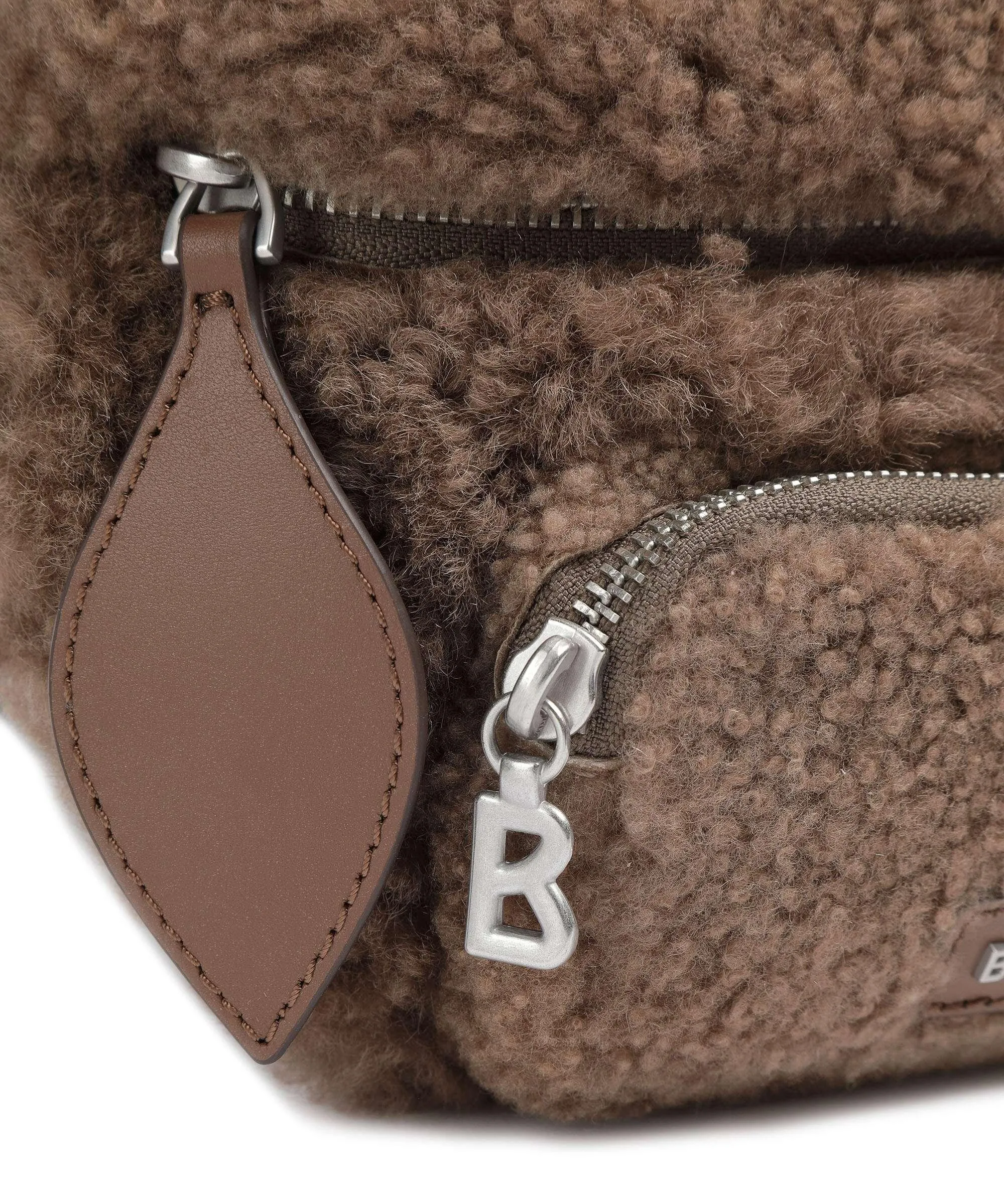  Bogner Valmorel Marsupio pelliccia taupe  