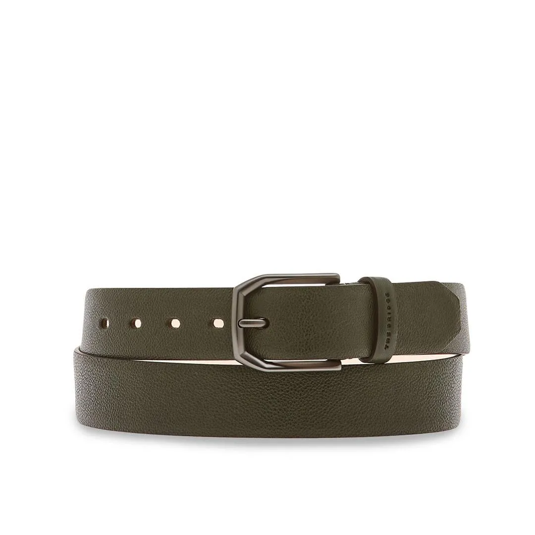 Brunelleschi Cintura Uomo Derby Green