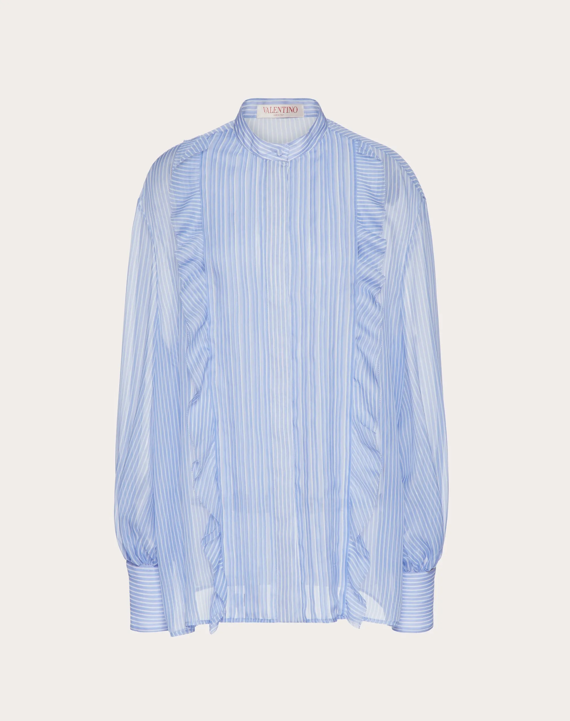 CAMICIA IN CHIFFON CLASSIC STRIPES