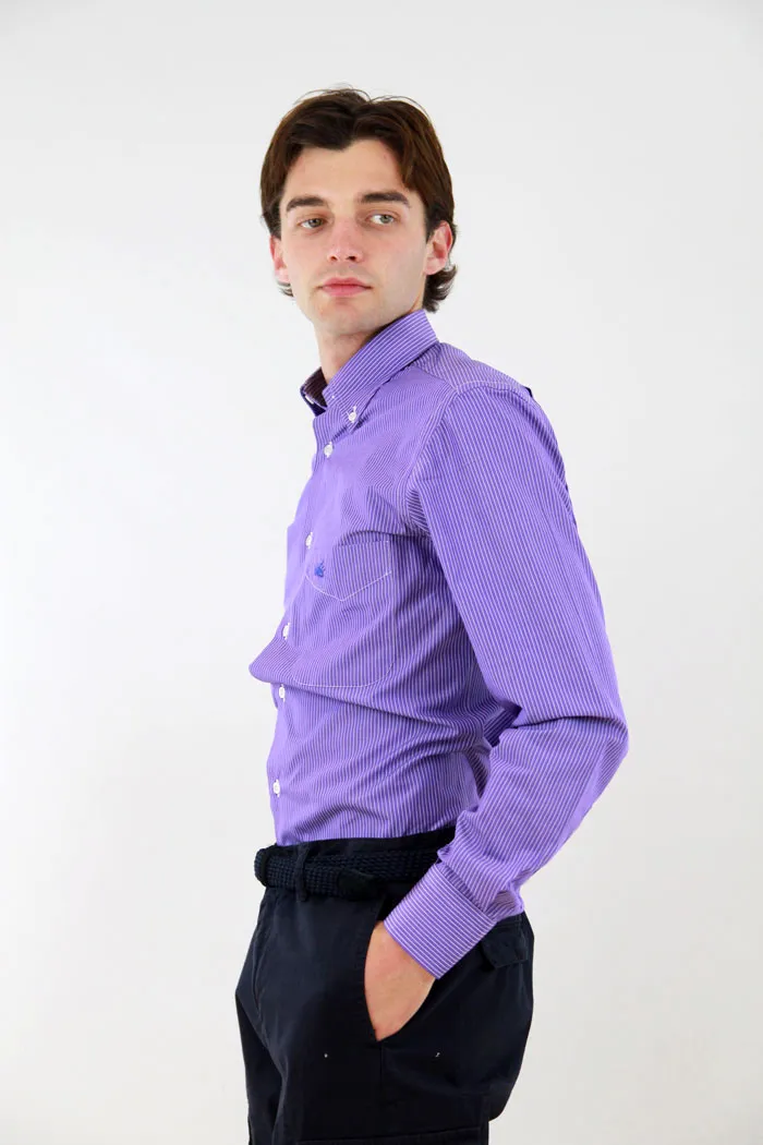CAMICIA METZ VIOLA 