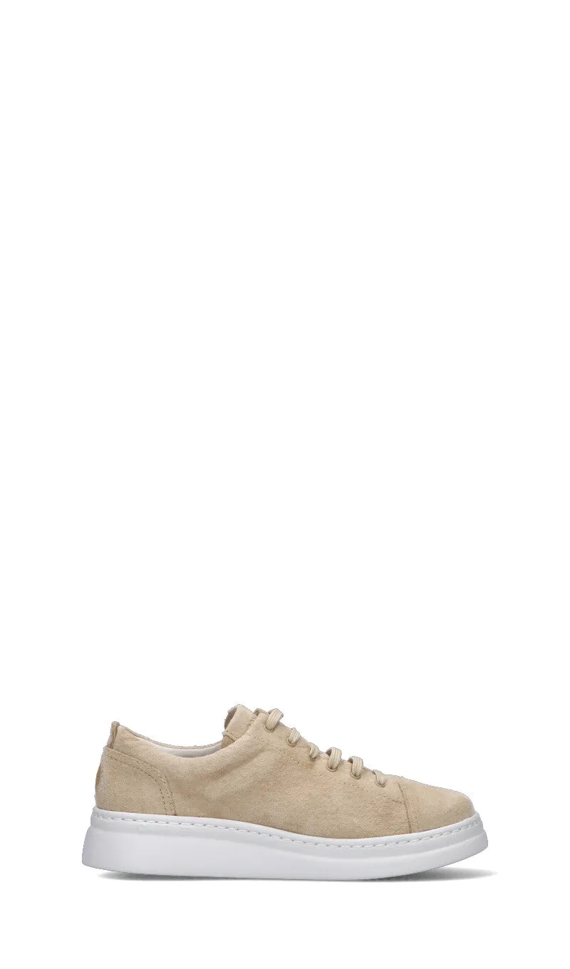 CAMPER Sneaker donna beige in suede