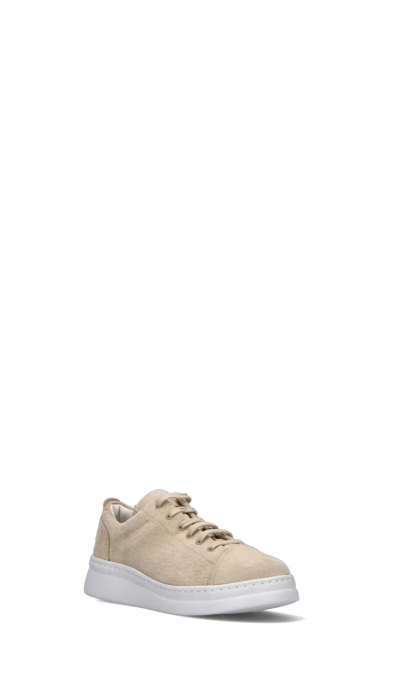 CAMPER Sneaker donna beige in suede