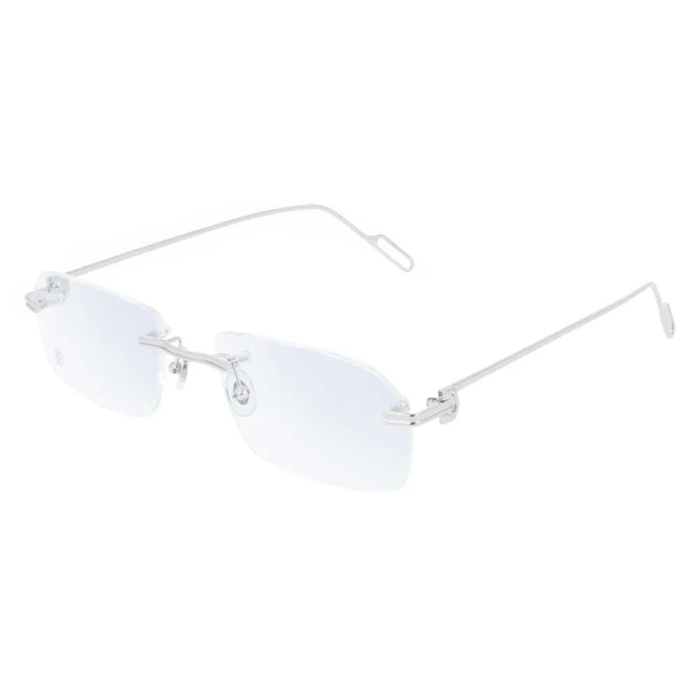 Cartier - Occhiali da Vista CT0252O - Argento - Cartier Eyewear
