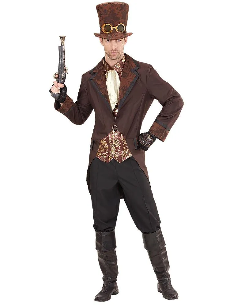 Costume Carnevale Uomo Steampunk Fantascientifico PS 26314