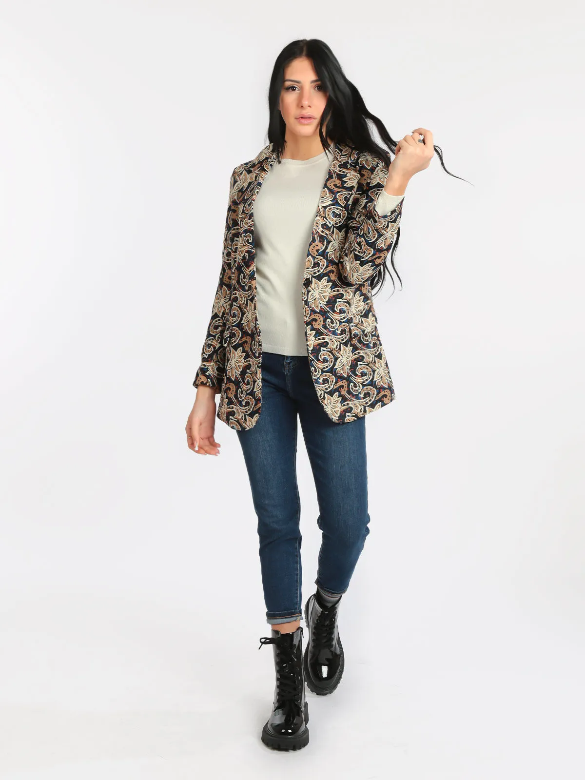 Daystar Blazer femme avec imprimés