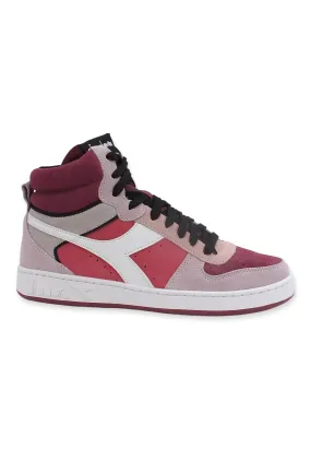 DIADORA Magic Basket Mid Sneaker Donna Renaissance Rose Lilac Marble 501.179011D0112