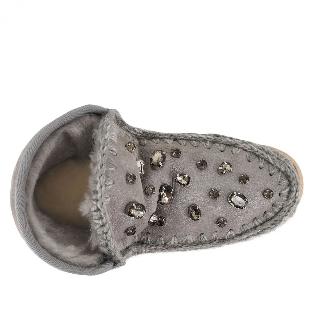 Eskimo Sneaker Strass, Argento