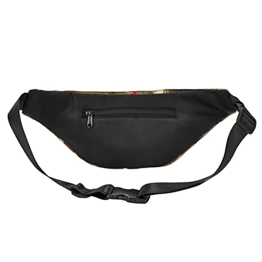 Farm Chickens Fanny Pack per le donne uomini marsupio cintura regolabile casual petto borsa marsupione per viaggi escursionismo 