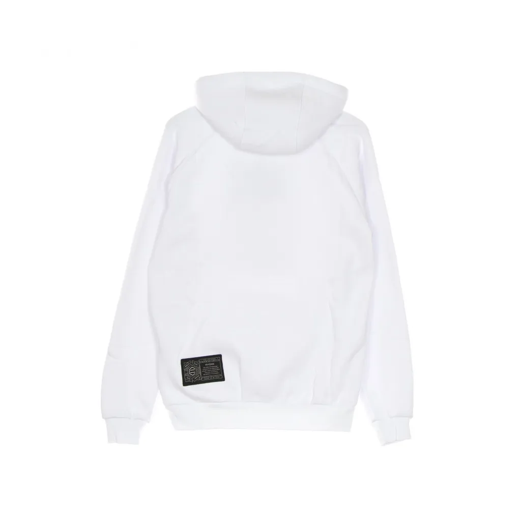 felpa cappuccio uomo milano hoodie WHITE