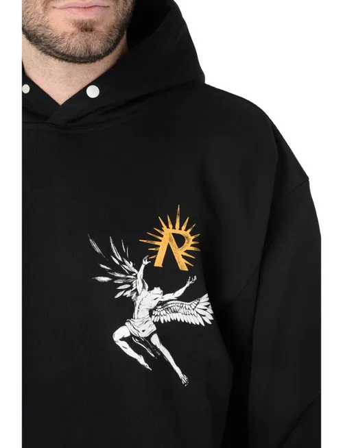 Felpa con cappuccio Represent Icarus nera