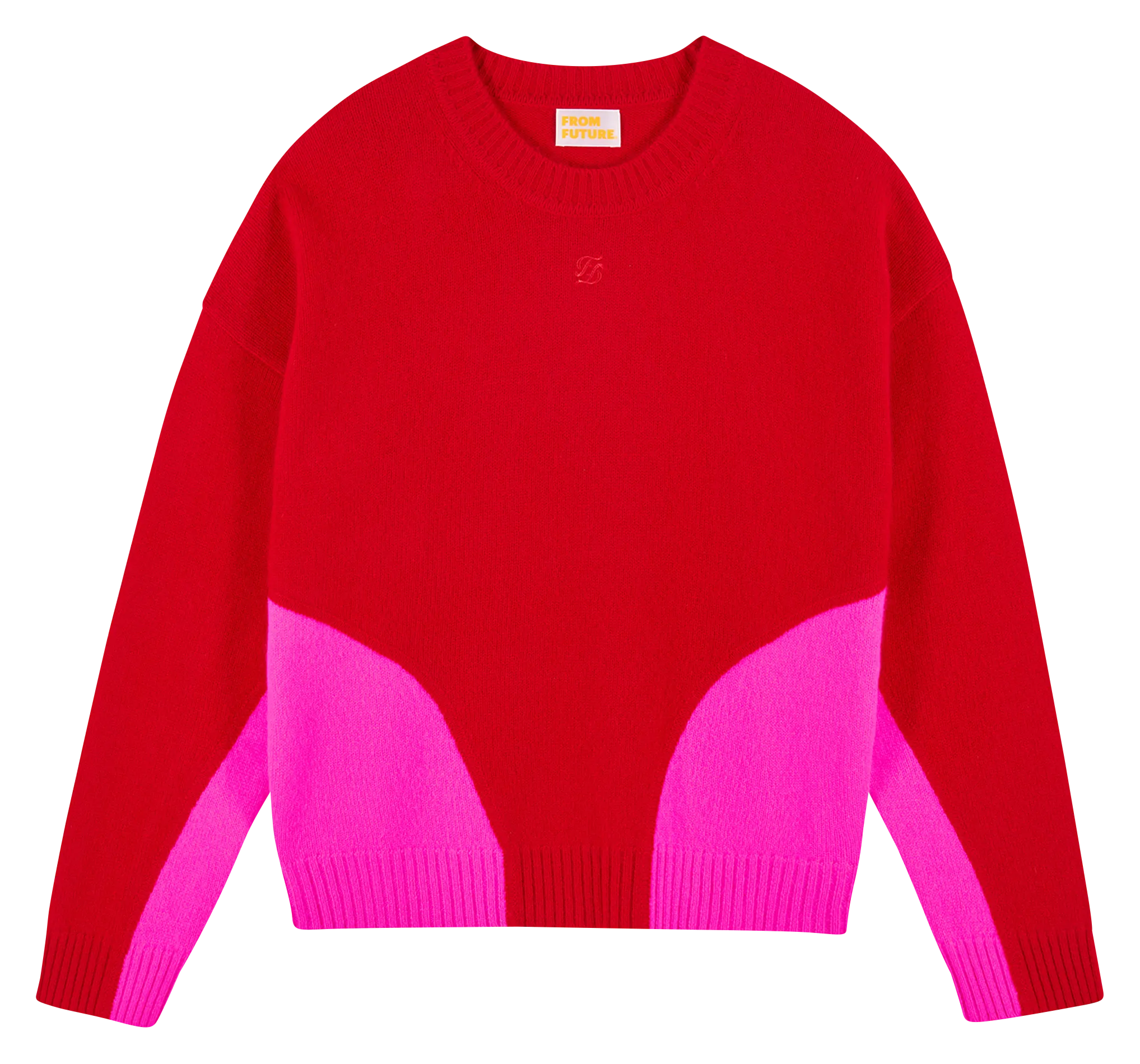  FROM FUTURE   Maglione a girocollo in cachemire | Rosso