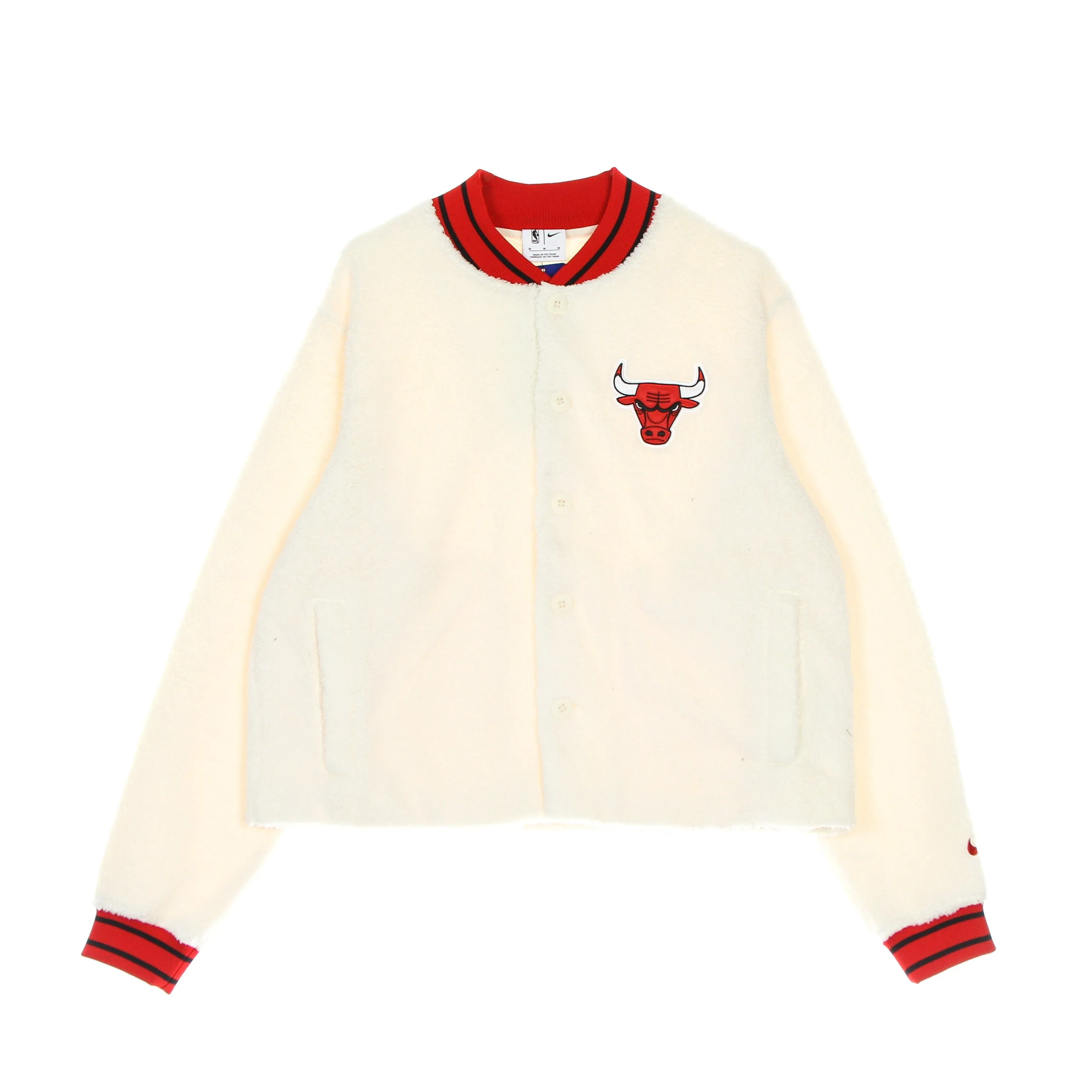 Giubbotto Donna Nba Courtside Jacket Chibul Coconut Milk