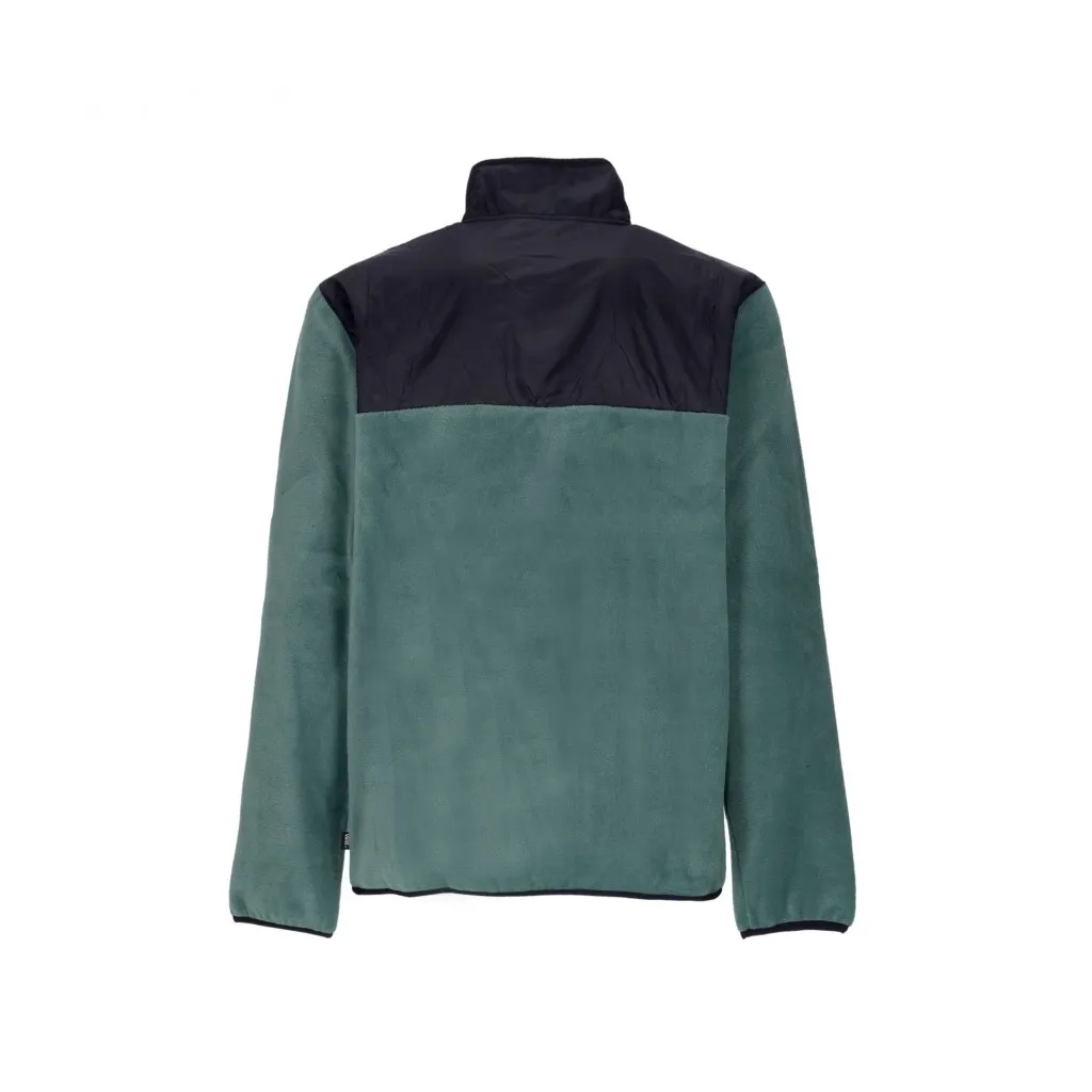 giubbotto pile infilabile uomo mammoth pullover DUCK GREEN/BLACK