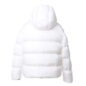 Giubbotto Unisex Bianco Con Logo Dsquared2 Nero