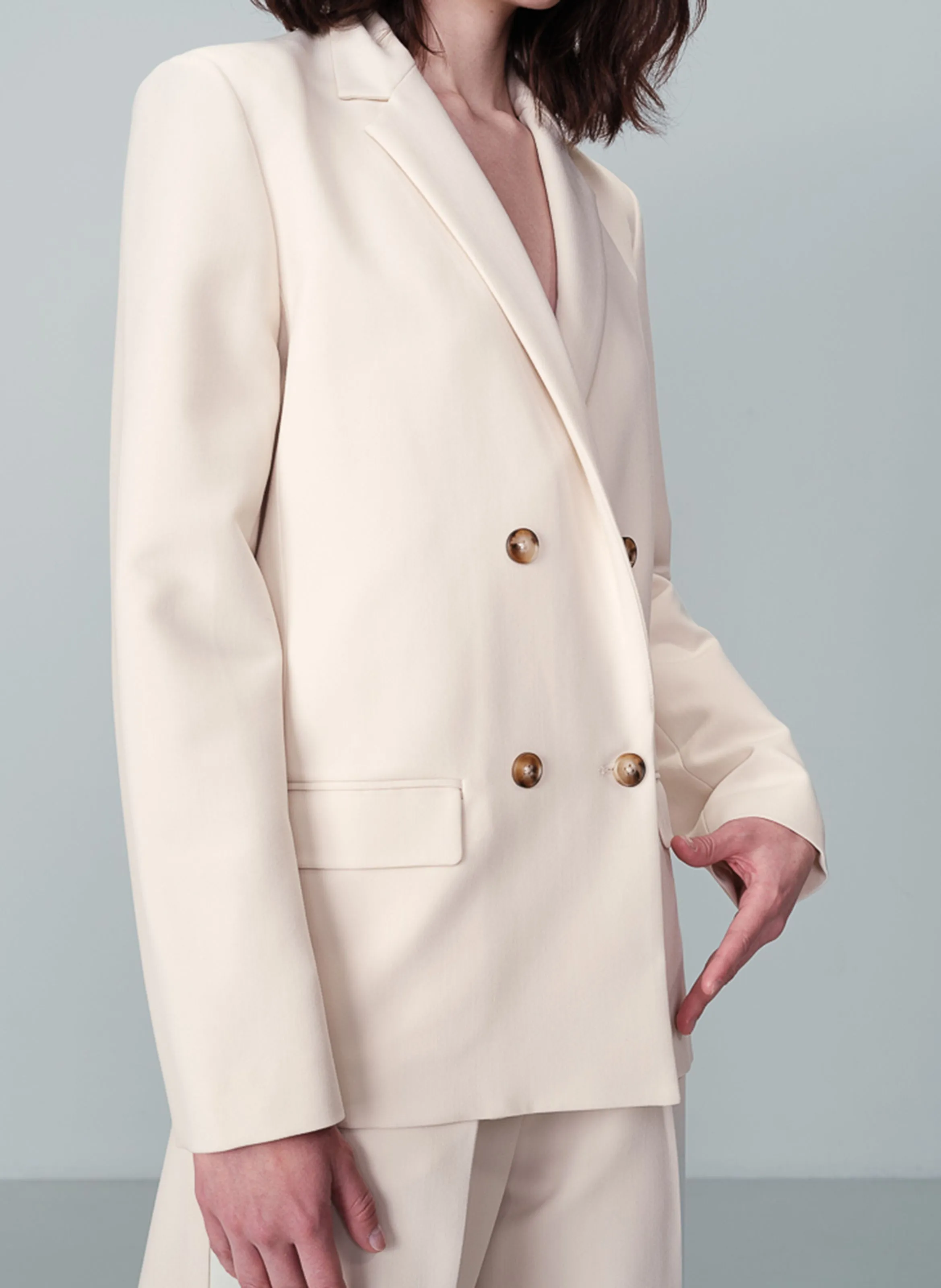  GRACE ET MILA   NOIX - Blazer dritto a doppiopetto | Beige