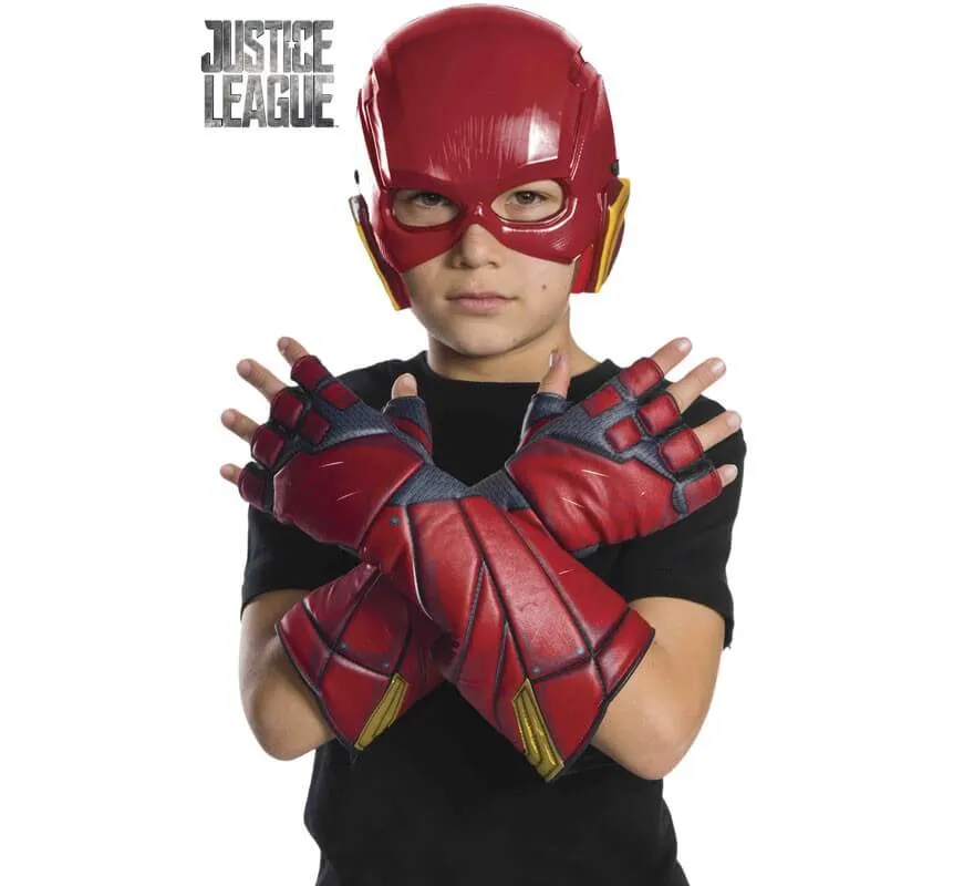 Guanti di Flash the justice league per bambino