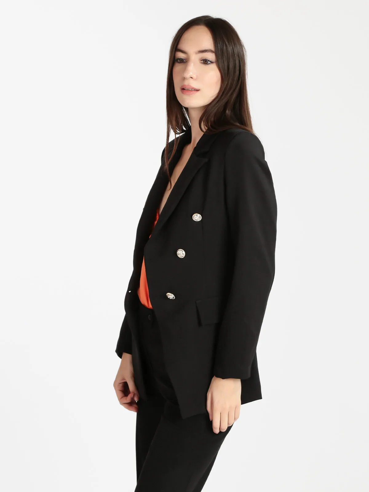 Hdl Milano Blazer femme à double boutonnage