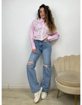 JEANS WIDE LEG SARA