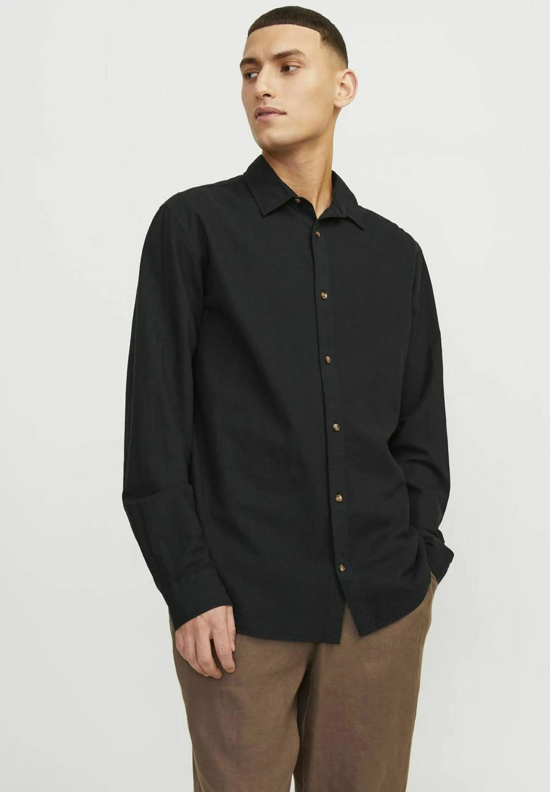 JJESUMMER LINEN MIX SHIRT - Camicia