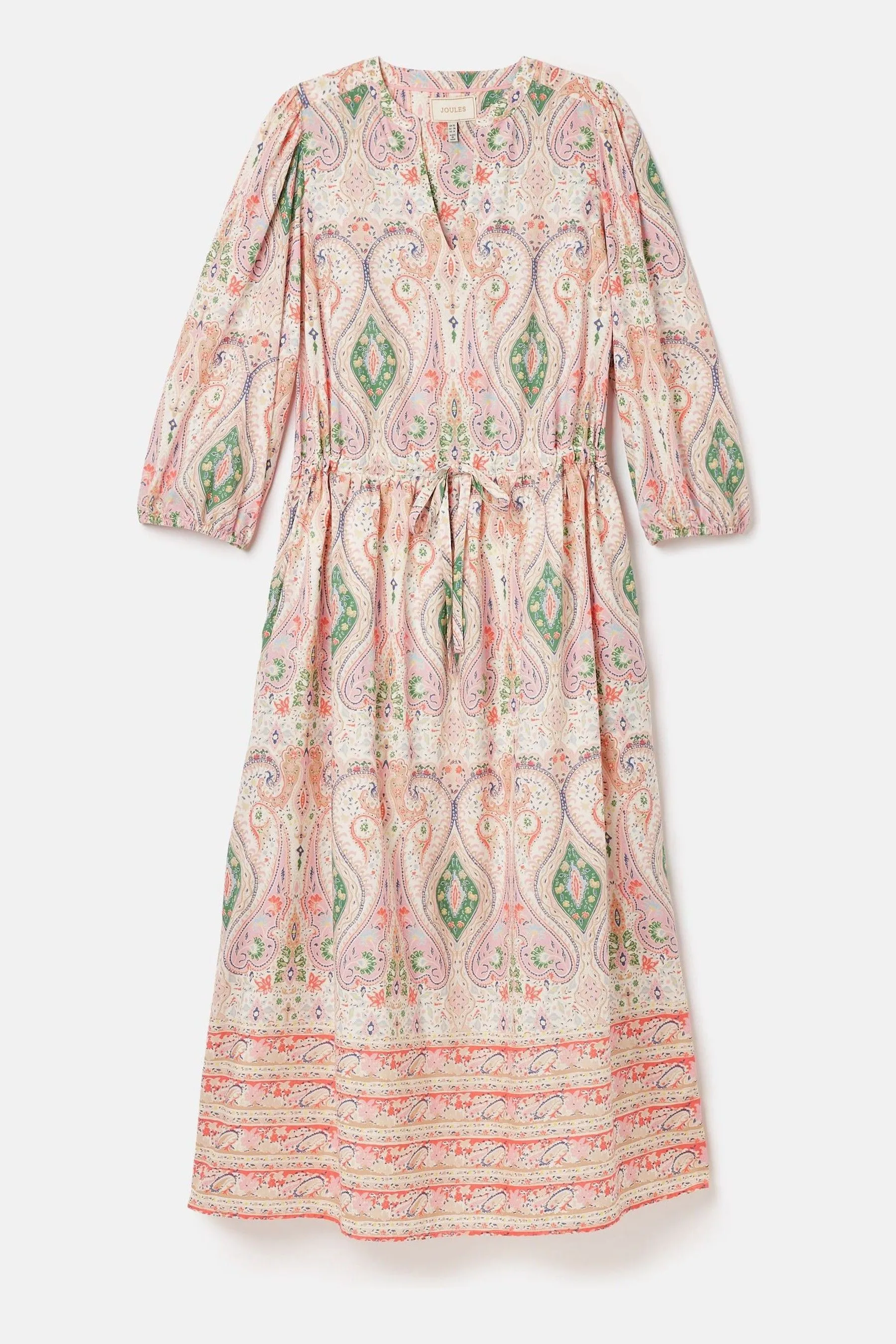 Joules - Anais - Abito maxi con stampa cachemire