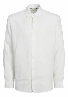 JPRCCLAWRENCE LINEN SHIRT - Camicia