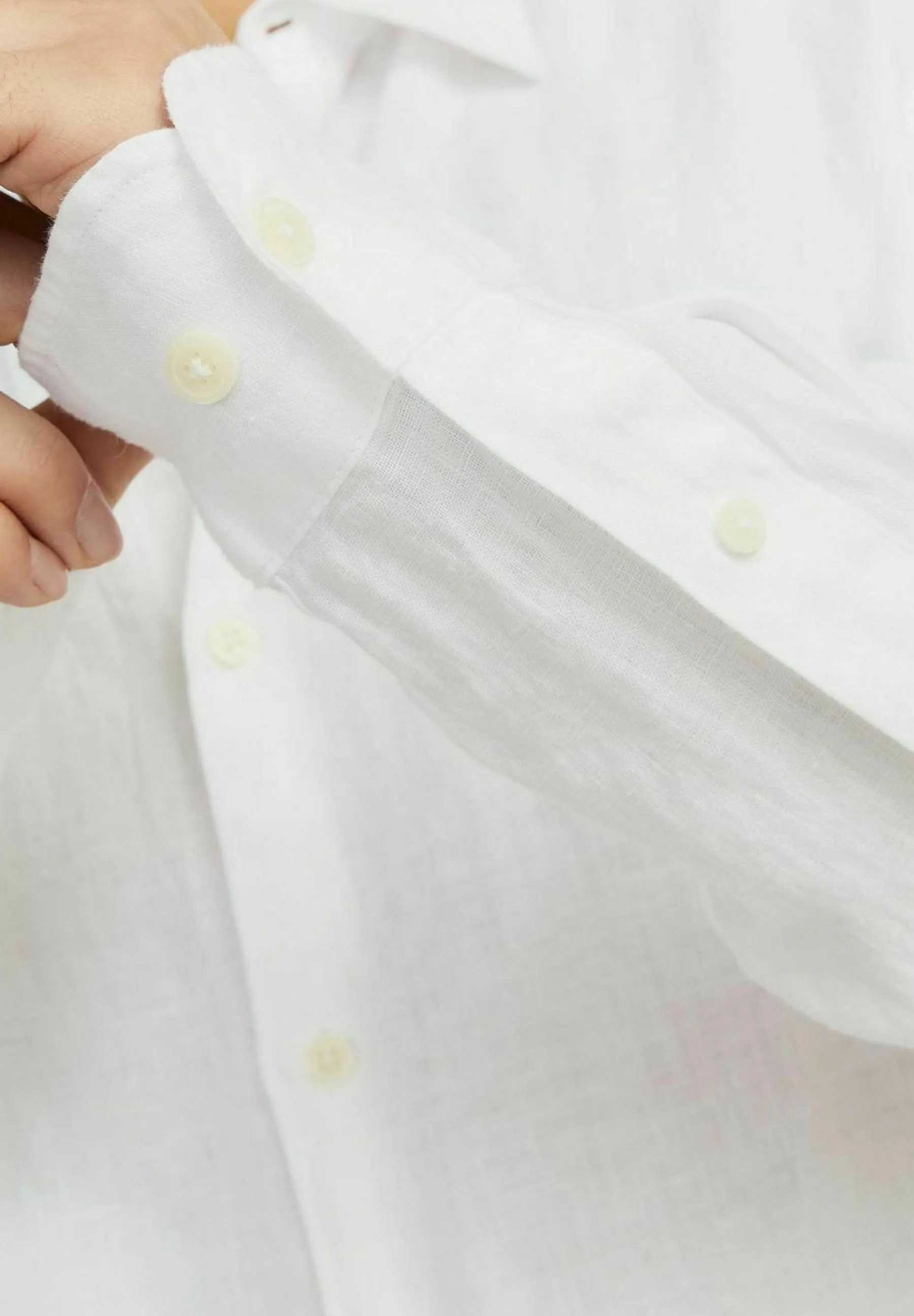 JPRCCLAWRENCE LINEN SHIRT - Camicia