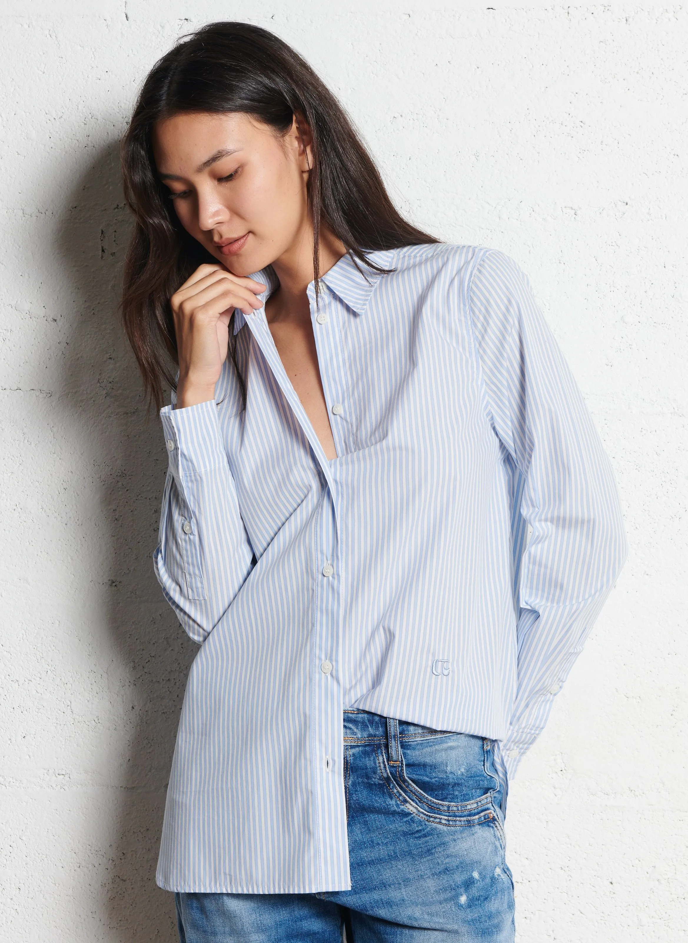  LE TEMPS DES CERISES   JAMAY - Camicia a righe | Bianco