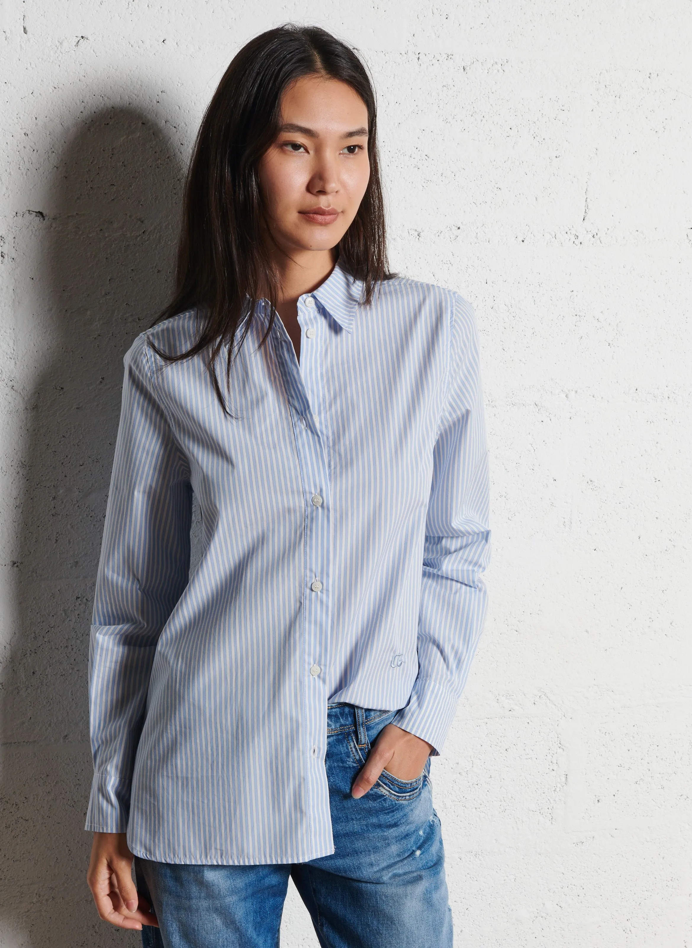  LE TEMPS DES CERISES   JAMAY - Camicia a righe | Bianco