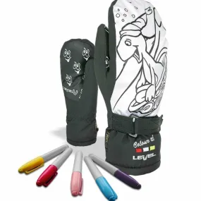 Level Pop Art Jr Mitt Black - Moffole Bimbo