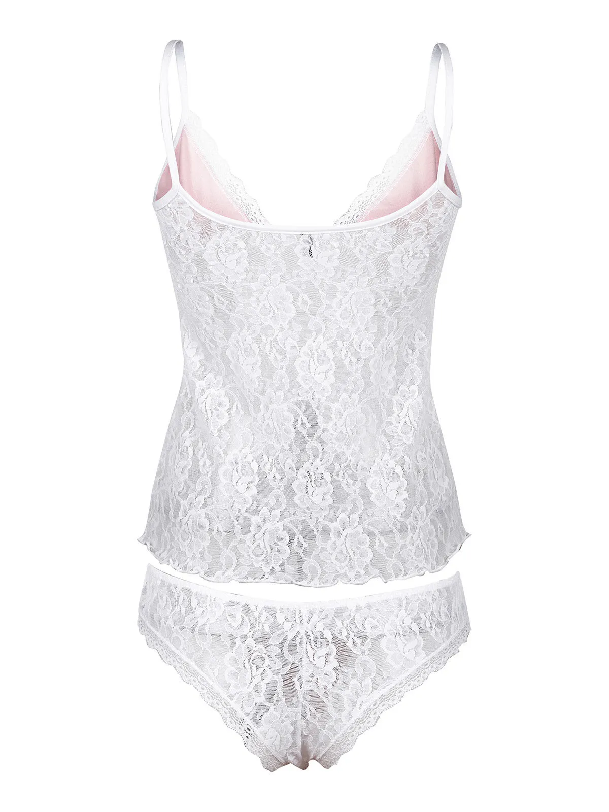 Magic Dream Coordonné haut dentelle femme + sous-vêtement brésilien