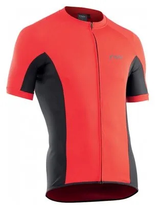 Maglia Mc Northwave Force Zip Rossa