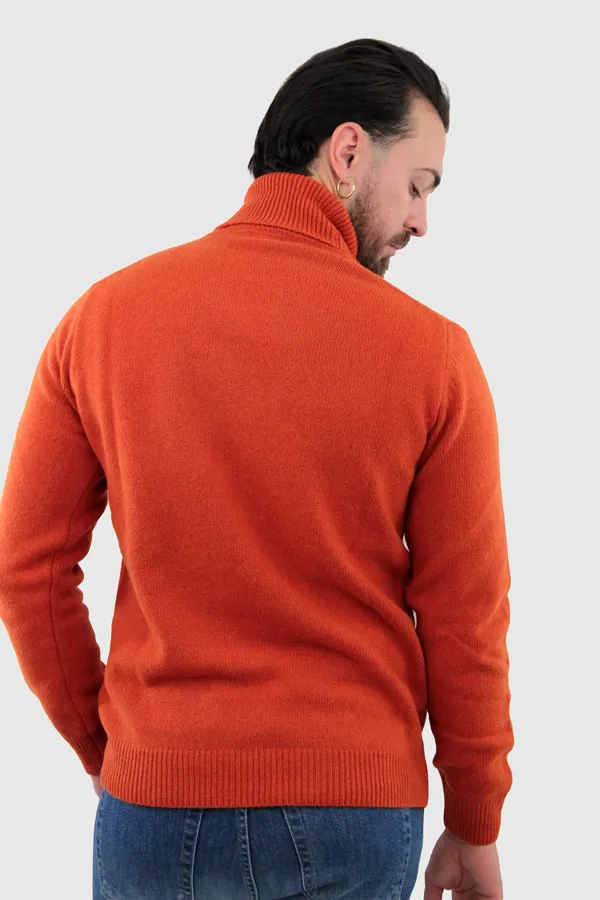 MAGLIONE CICLISTA ALFREDO ARANCIONE 