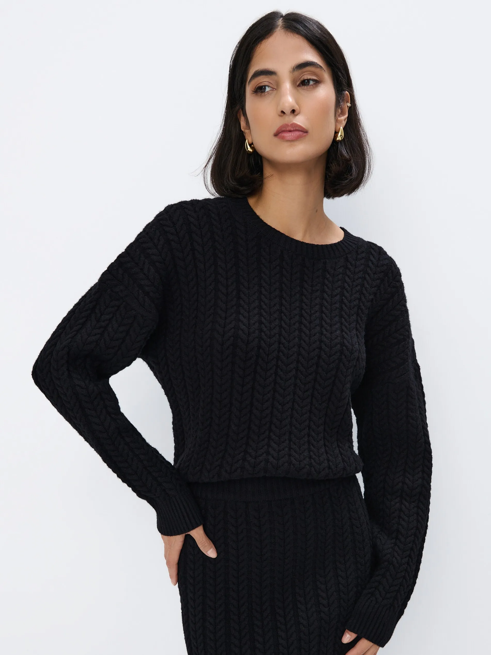 Maglione in misto viscosa