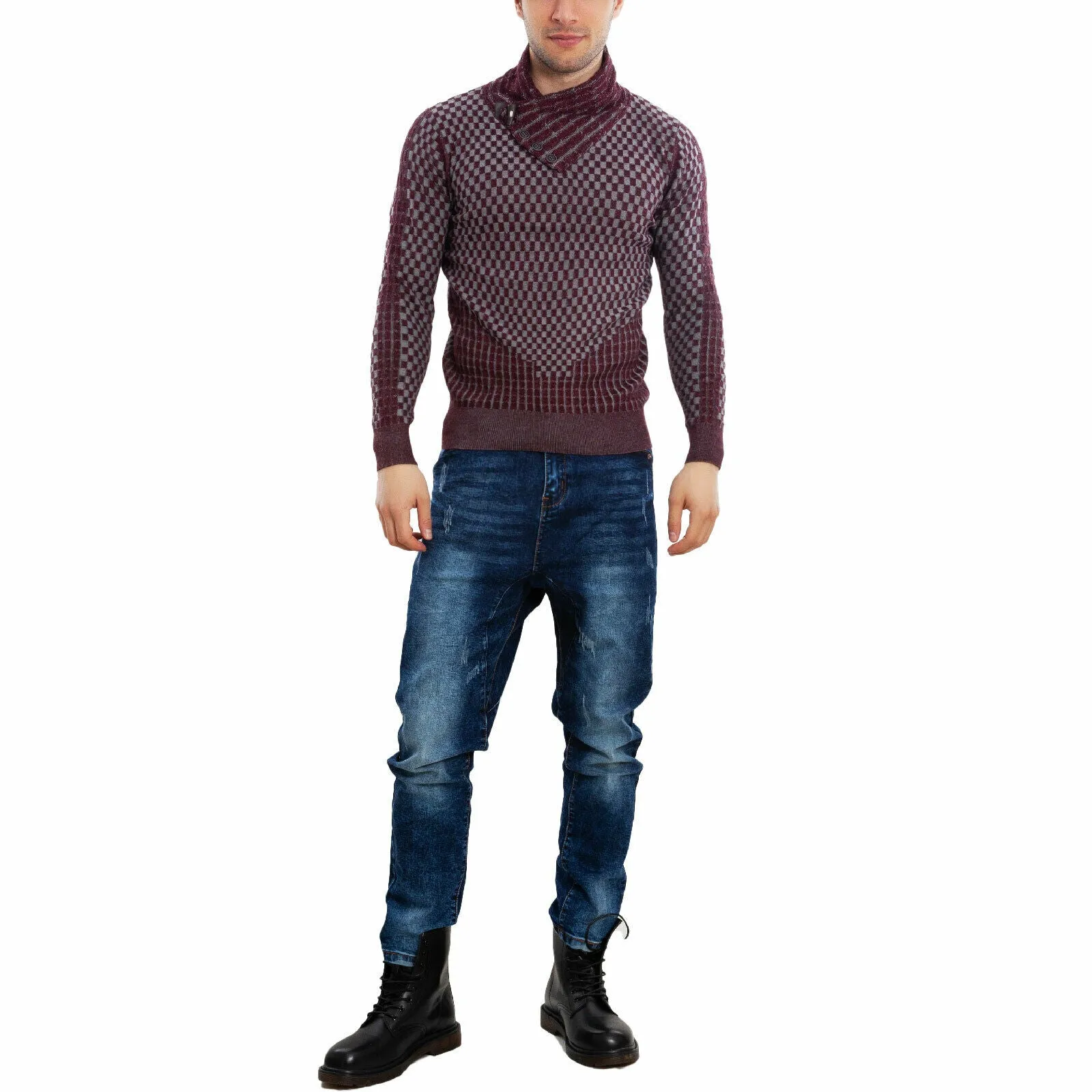 Maglione uomo slim fit HD-3322