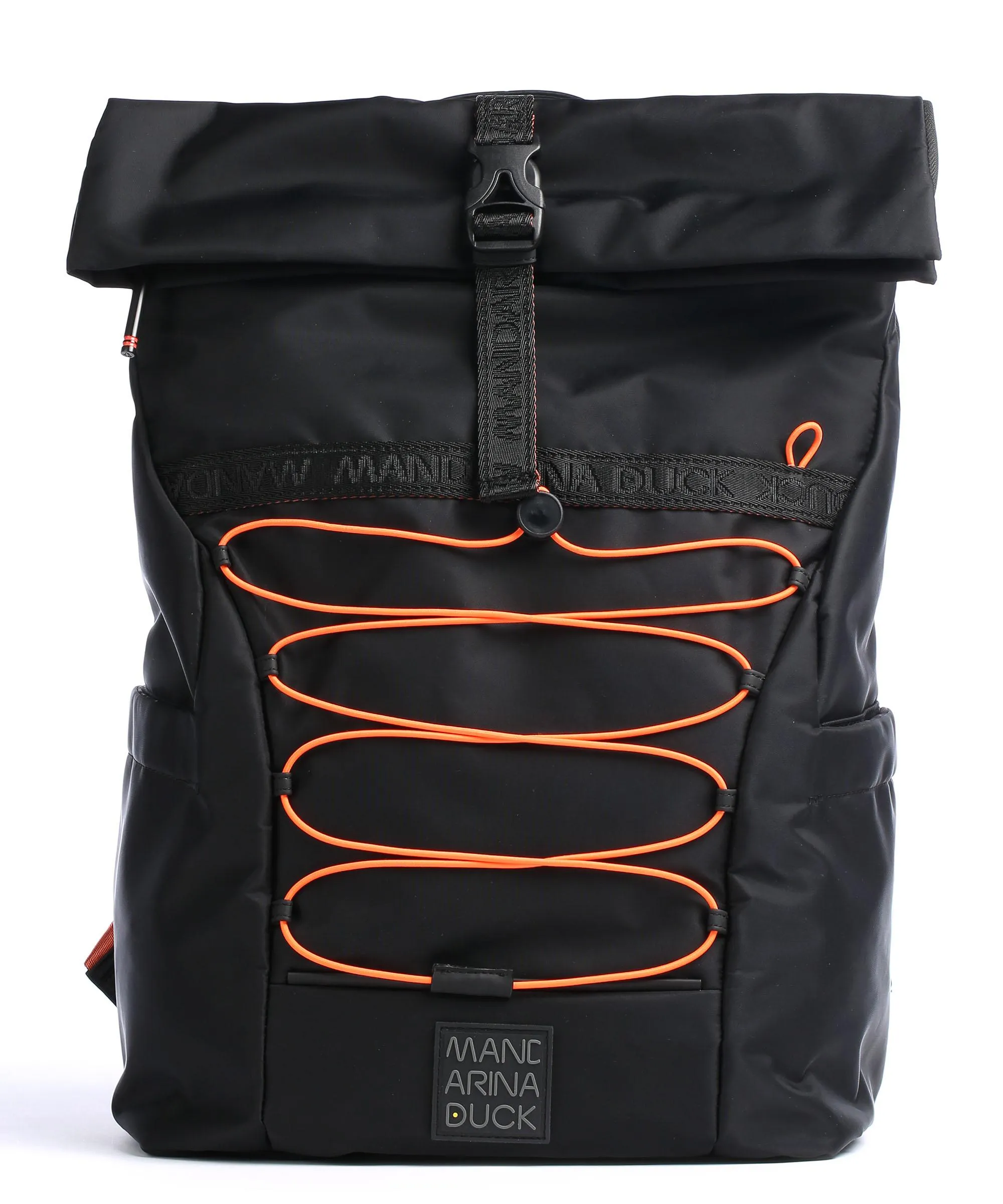  Mandarina Duck Warrior Warrior Zaino roll-top 15″ nylon nero  