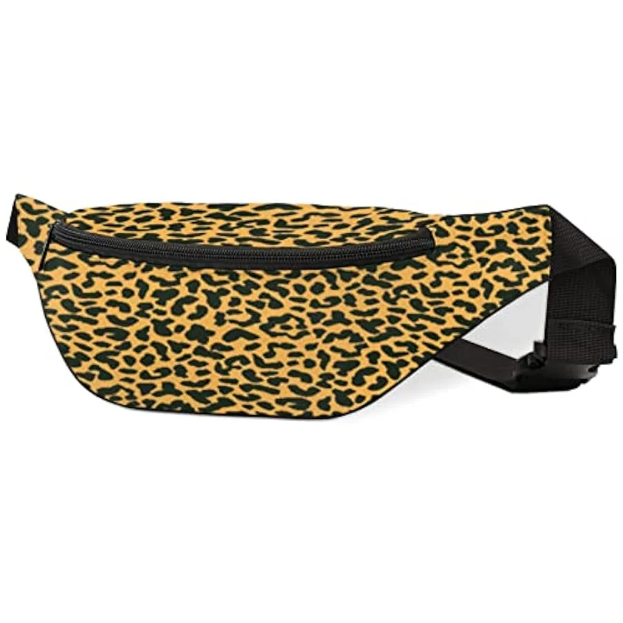 Marsupio con stampa leopardata per donne e uomini, marsupio con pelle di tigre animale, leggero marsupio da cintura regalo per c