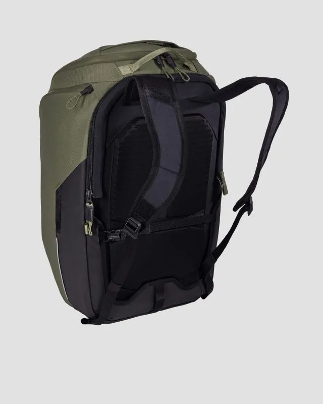 Marsupio verde ibrido per bicicletta e zaino Thule Paramount Hybrid Pannier 26L