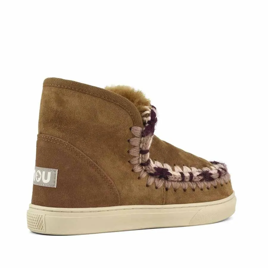Mou Eskimo sneaker overstiching cognac COG