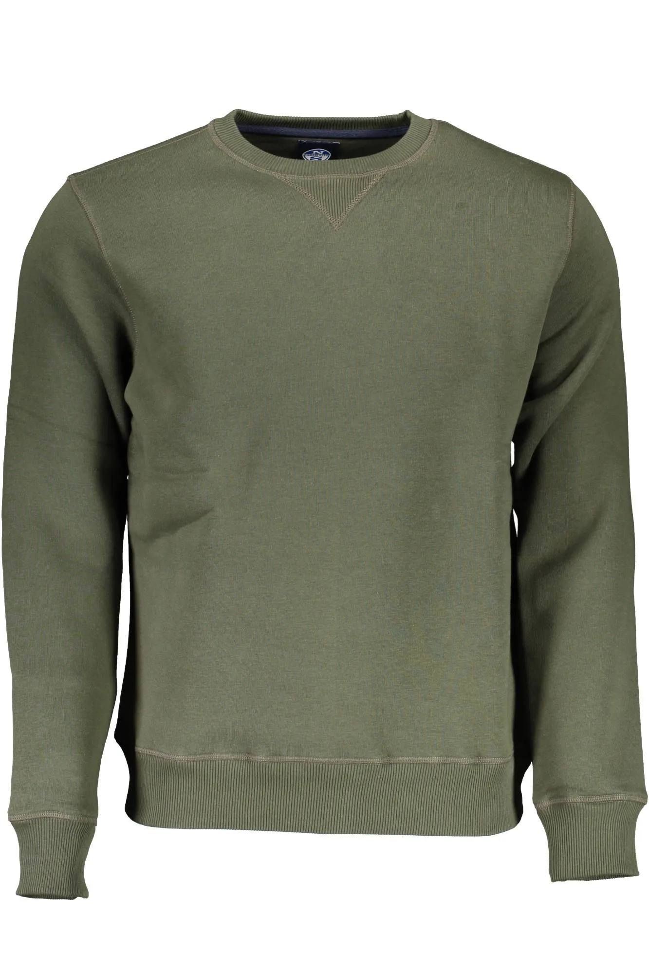 NORTH SAILS FELPA SENZA ZIP UOMO VERDE