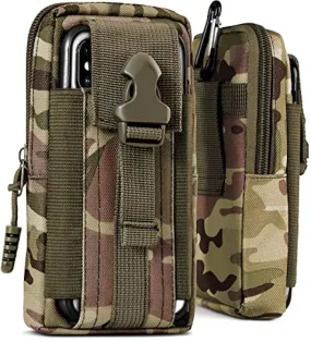 ONEFLOW Survival Case Compatibile con Nokia 6310 (2021) – Custodia in nylon con moschettone, borsa tattica EDC con supporto per 