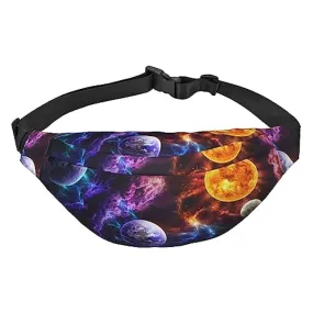 Outer Space Marsupio unisex resistente all’acqua marsupio leggero per viaggi sport escursionismo, Come nella foto, Taglia unica,