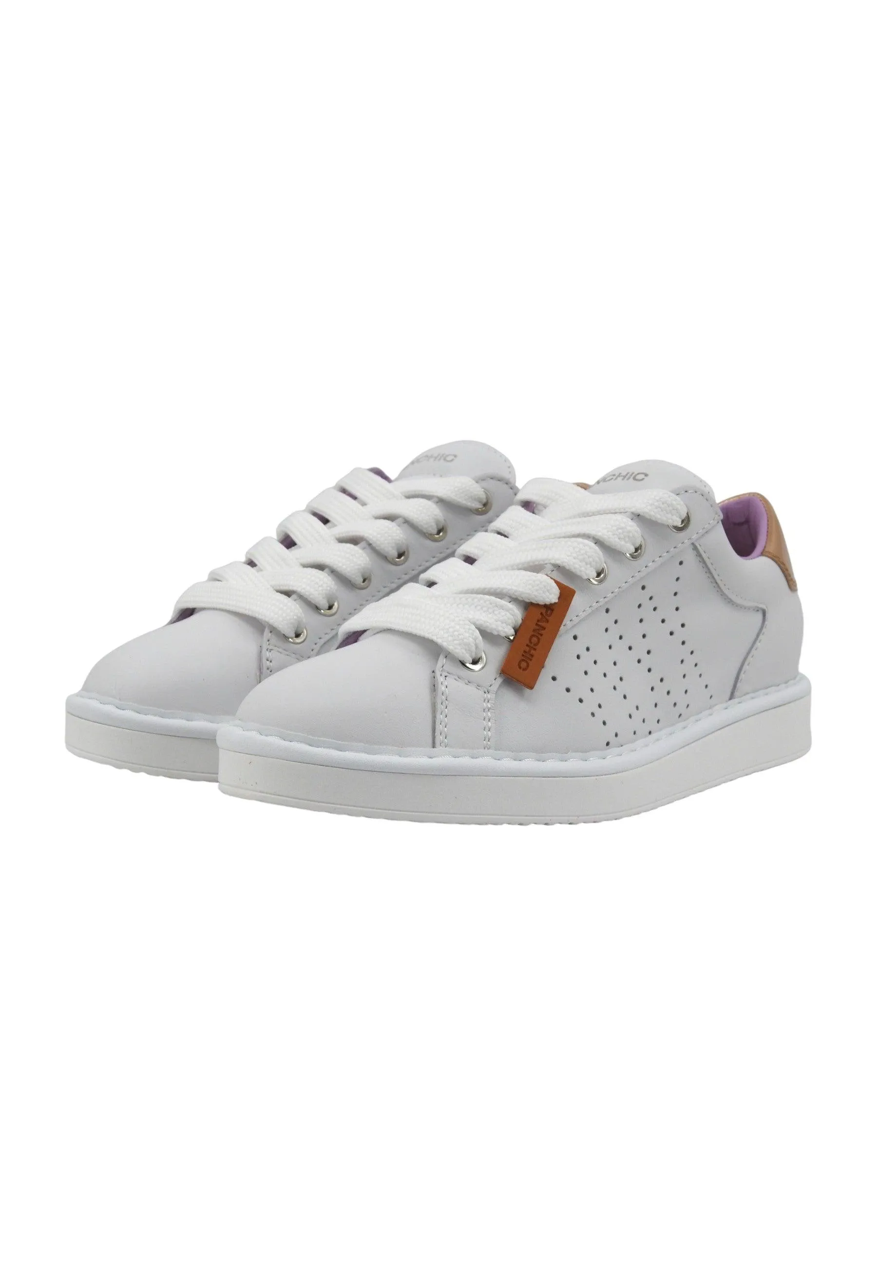 PANCHIC Sneaker Donna White Rose Gold P01W013-00690030