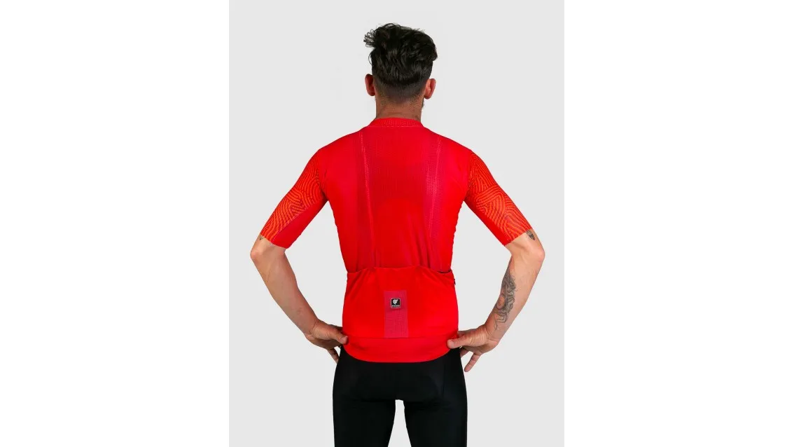 PISSEI Maglia Manica Corta Sanremo Rossa